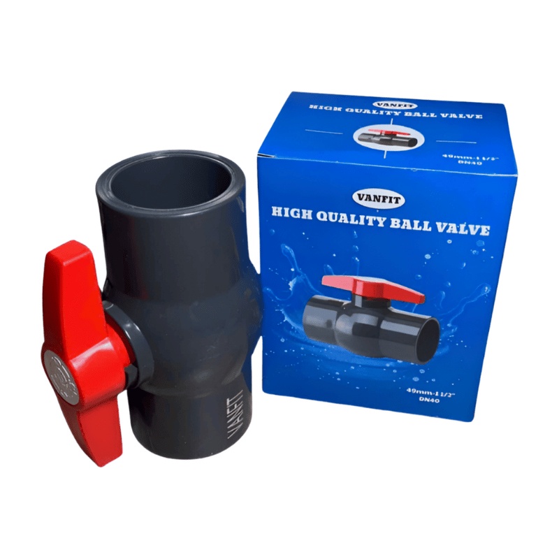 Van bi nhựa UPVC - van nước PVC dán keo VANFIT